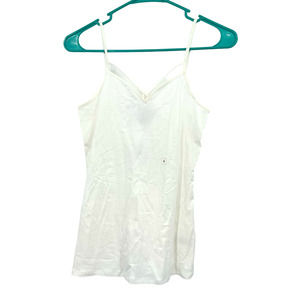 Express size Small new with tags white‎ tank top strappy bust detail